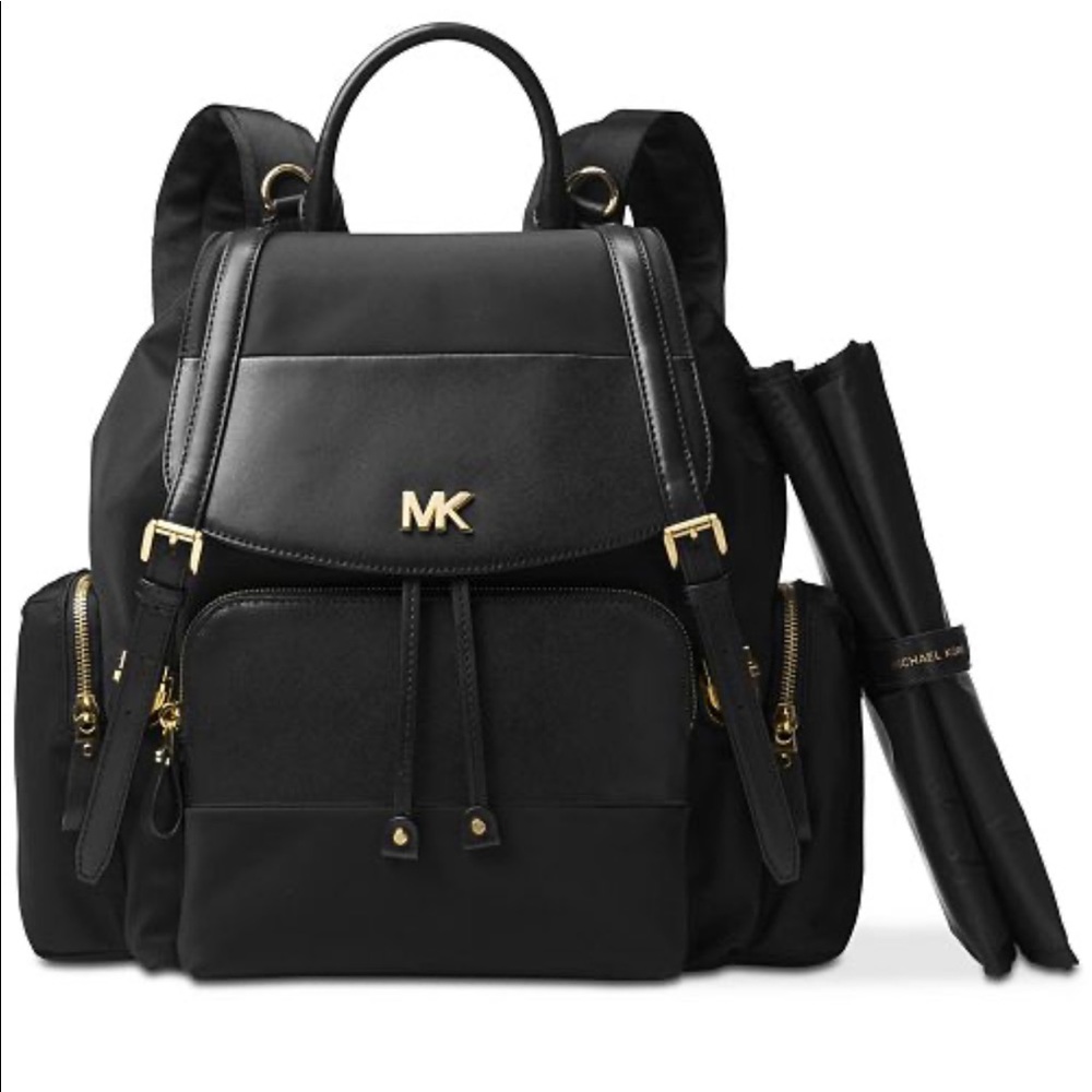 COPY - Michael Kors Beacon diaper bag black/gold details - Picture 7 of 16